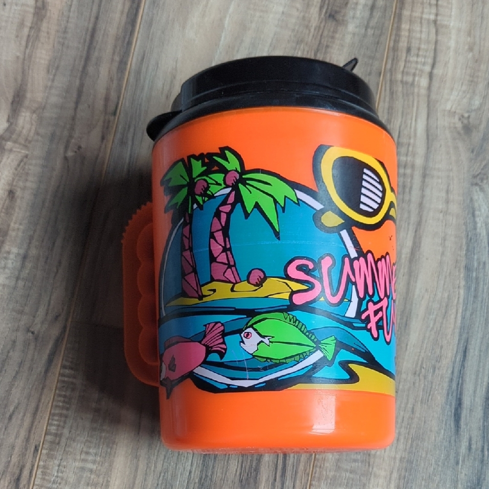 Betras Vintage Summer Fun Orange Travel Mug 52oz
